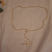 Retro Italian rosary made of glow-in-the-dark eyes