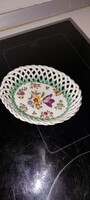 Antique porcelain small basket