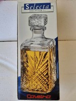 Whiskeys crystal glass, decanter