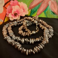 Old 2-row bizu necklaces
