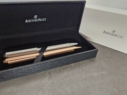 Audemars piquet royal oak ballpoint pen set (gold - silver)