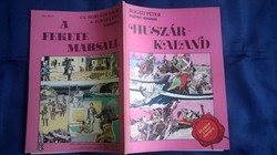 Huszárkaland - the black marshal comic - drawing: Ernő Zórád