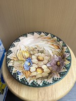 Bassano bottega d'arte Italian lidia painted glazed ceramic bowl a56