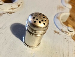 Sterling silver fine small salt shaker
