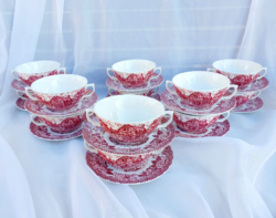 Set of 12 Personal English Soup Cups