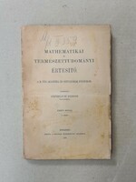 Mathematical and natural science journal - xxxiv. Volume, Booklet 5 (1916) 21 for sale only together!