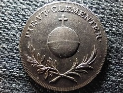 Karolina Auguszta magyar királyné koronázása Pozsony, 1825.09.25 ezüst koronázási zseton (id47356)