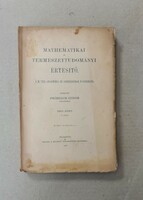 Journal of mathematics and natural sciences - xxxv. Volume, Booklet 5 (1917) 21 for sale only together!!