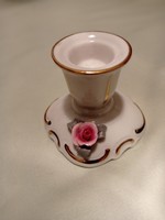 Bécsi gyönyörű porcelán  gyertyatartó  5,5 cm magas
