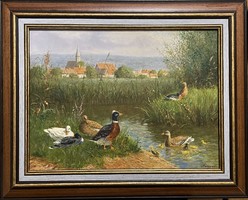 Somogyi Kálmán - Riverside (Ducks)