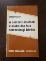 oszkár Jászi: the formation of national states and the question of nationality