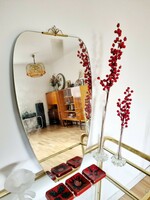 Decorative mid-century mirror