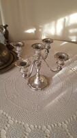A wonderful five-prong wmf silver-plated candle holder