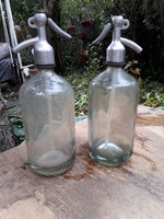 Retro folk soda bottles from the past 2 pieces in one