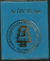 Minikönyv - AZ ÉSZAKMAGYARORSZÁGI REGIONÁLIS VÍZMŰVEK 25 ÉVE ( 46 x 58 mm)