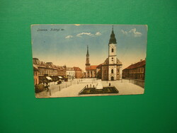 Antik képeslap 1916 Losonc Kubinyi tér