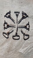 8 Antique corkscrews
