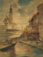 Karl Görlich (1896-1979) : Wels-i részlet