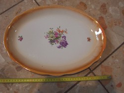 Floral zsolnay tray