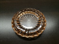 Retro glass ashtray