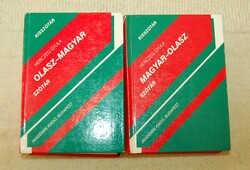 Gyula Herczeg Hungarian-Italian, Italian-Hungarian small dictionaries