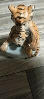 Herendi porcelán tigris pár