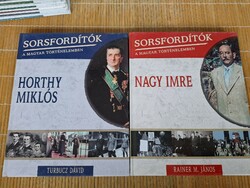 Sorsfordítók a magyar történelemben teljes sorozat  1-18. kötet. 14900.-Ft