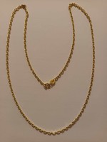 Gold women's necklace