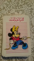 Retro children's card, Minnie and her friends quintet