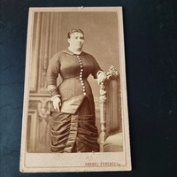 19th century photo of a lady