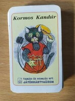 Retro children's card, sooty kandúr mini, Nivea advertising product