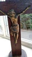 Crucifix with wooden body