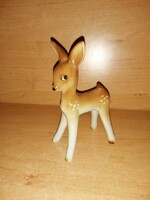 Bambi őzike porcelán figura  - 12 cm magas
