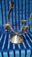Pair of art deco candle holders