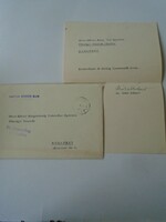 Za468.30 Mnb magyar nemzeti bank - 1964 budapest -addressed to comrade miklós riesz, dr. Robert the Fox
