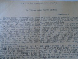 ZA470.9 Szombathely -lőfegyver eltulajdonítása -be nem szolgáltatása 1946  Csorna Sárvár