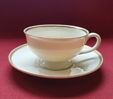 Suisse Langenthal svájci porcelán kávés teás szett csésze csészealj tányér