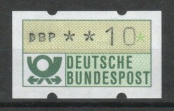 Automatic stamps 0028 (German) mi automatic 1 postal clear 10 pfg. 1.50 euros