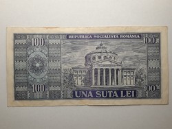 Románia 100 lei 1966