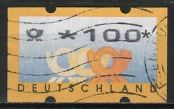Automata stamps 0061 (German) mi automata 3 1 100 pfg. 1.50 euros