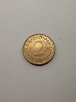 Yugoslavia 2 dinars 1983