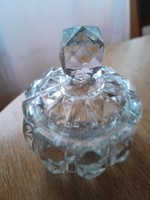 Bonbonier kristaly árt deco üveg gyönyörű