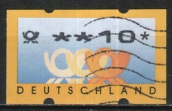 Automata stamps 0056 (German) mi automata 3 1 10 pfg. 1.50 euros