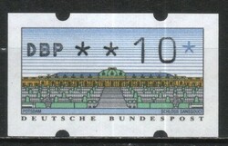 Automata stamps 0034 (German) mi automata 2 1.1 Postman 10 pfg. 1.50 euros