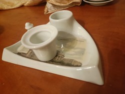 Porcelain inkwell / ornamental object