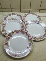 Retro German porcelain flat plate for sale! 5 Pcs