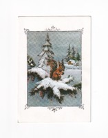 K:159 Karácsony képeslap kinyithatós
