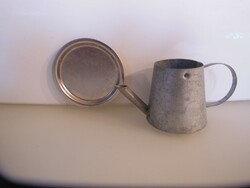 Miniature - metal - 2 pcs - jug - 8 x 4 cm - tray 5.5 cm - perfect