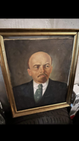 Lenin Festmény.