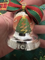 Old musical bell Christmas tree decoration